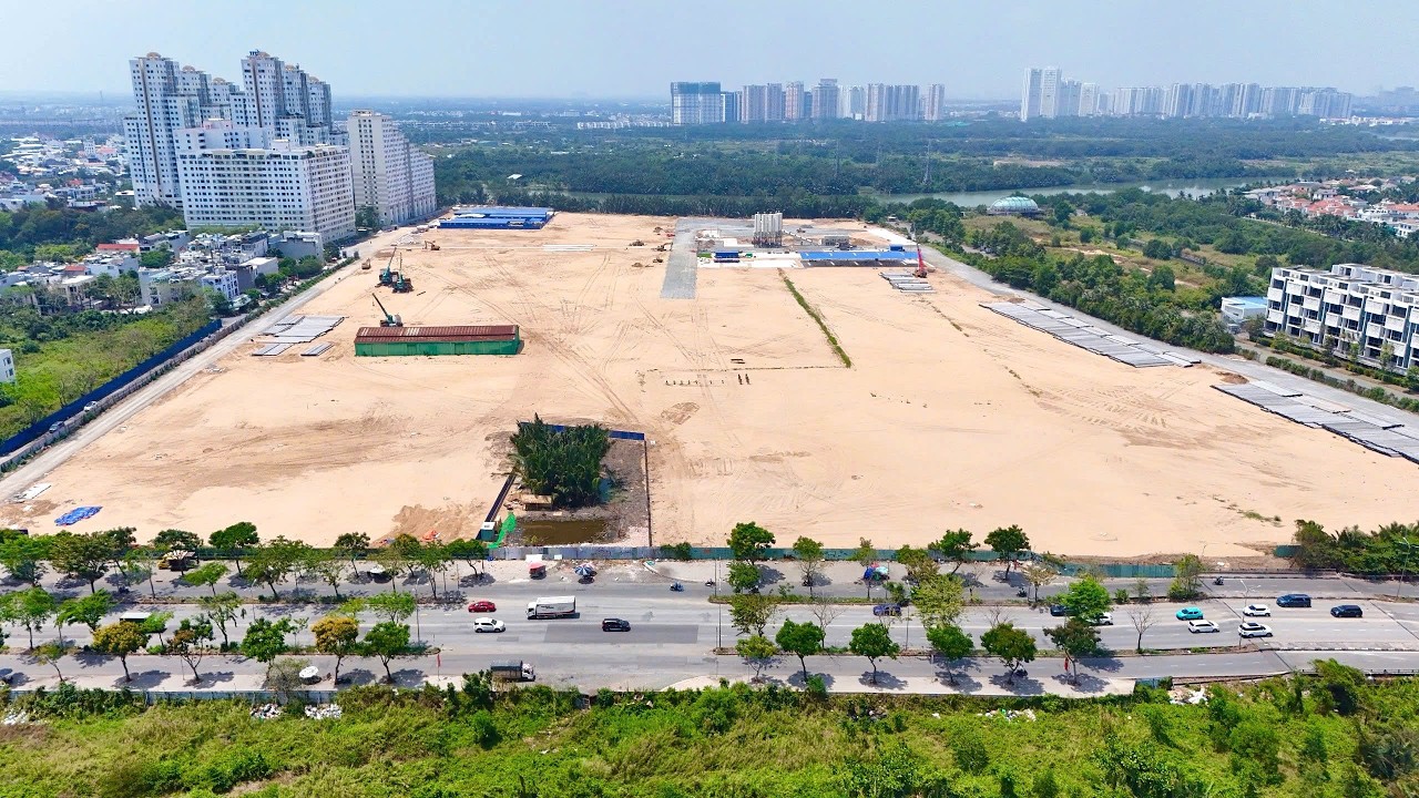 Quỹ đất ở Nguyễn Lương Bằng Q7 cũ nghe nói là ga Phú Mỹ tuyến đường sắt Bến Thành Cần Giờ.