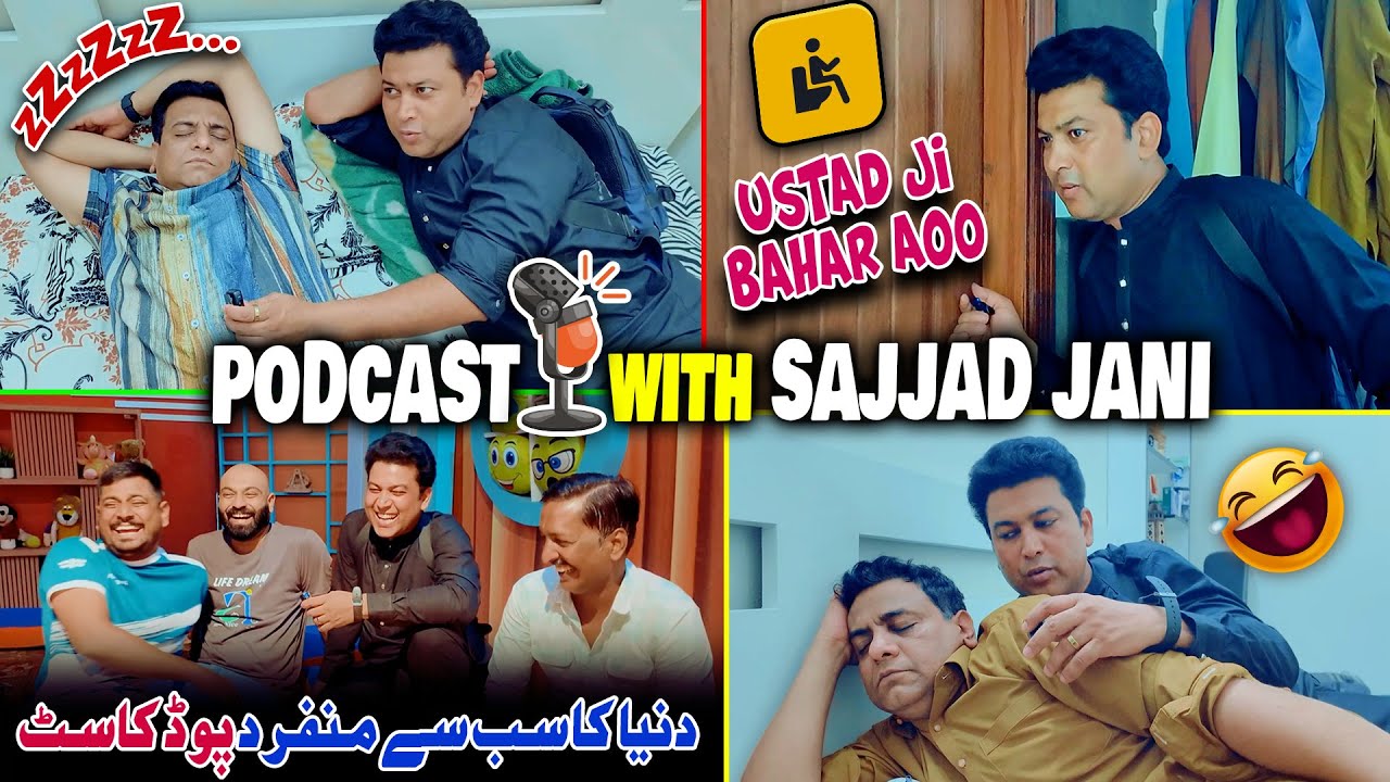 A Unique Podcast With The One And Only Ustad Ji 🎉| @SajjadJaniOfficial