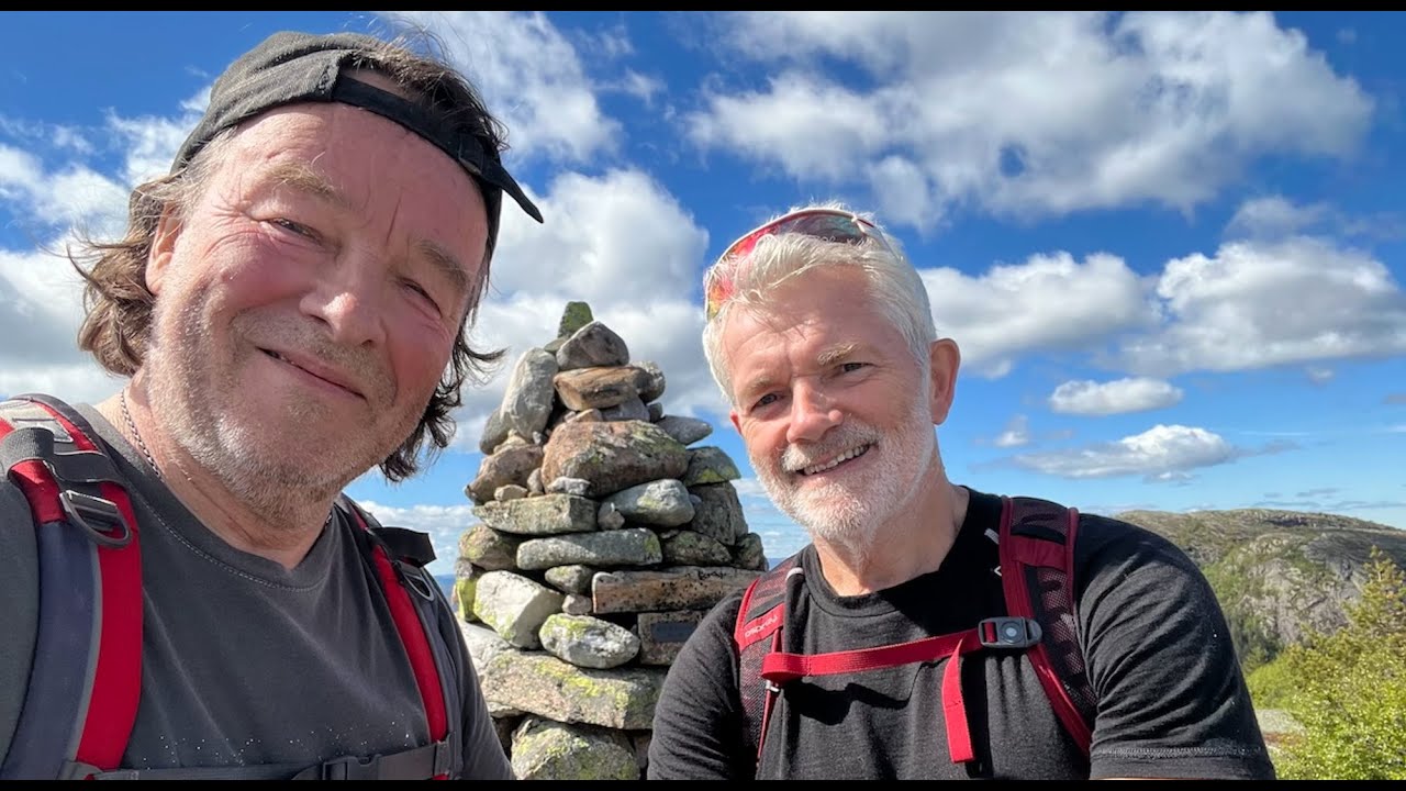 På topptur i Telemark med bobil
