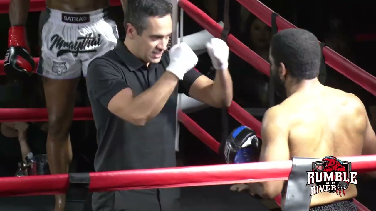 Rumble Rumble at the River VIII Muay Thai ProMiddleweight Bout. Reginald Ledford vs Aaron LuEllen 