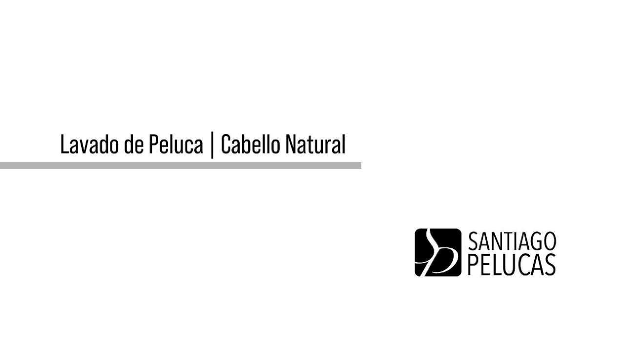 C&oacute;mo lavar una peluca de cabello natural paso a paso | Santiago Pelucas