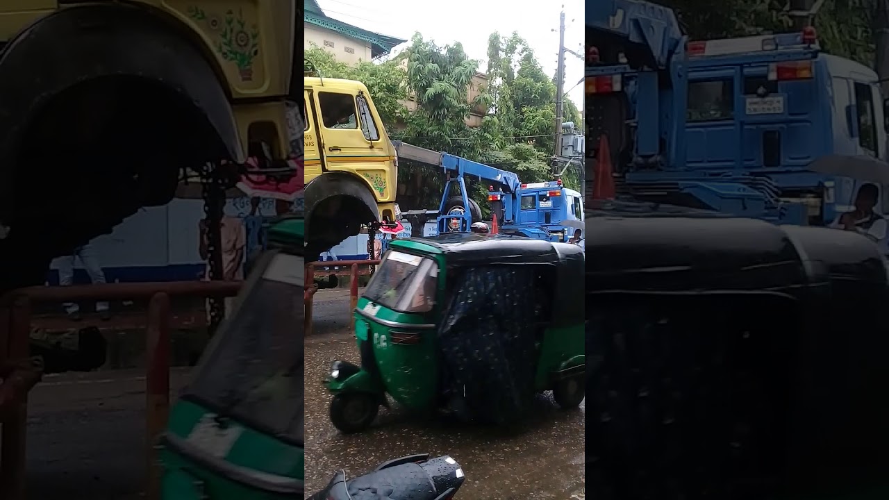 Dangerous truck accident in sylhet.