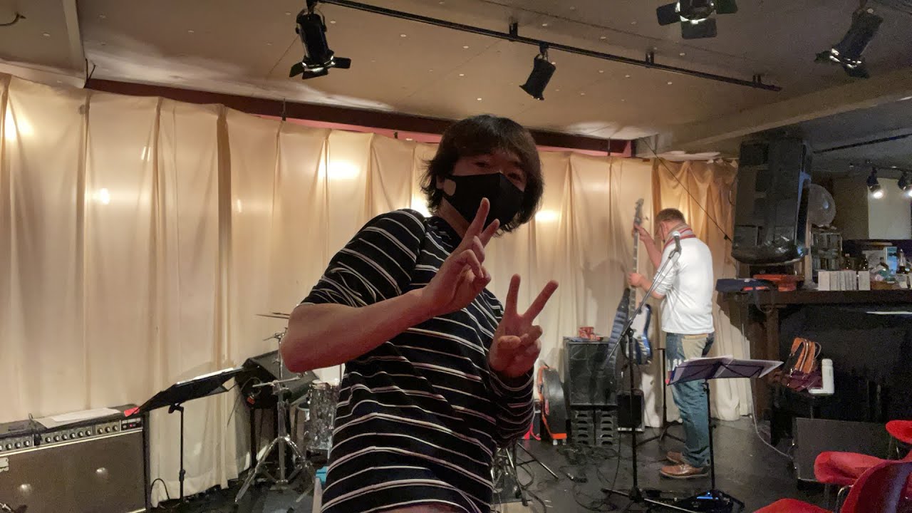 Trio the TRIX サウンドチェック中