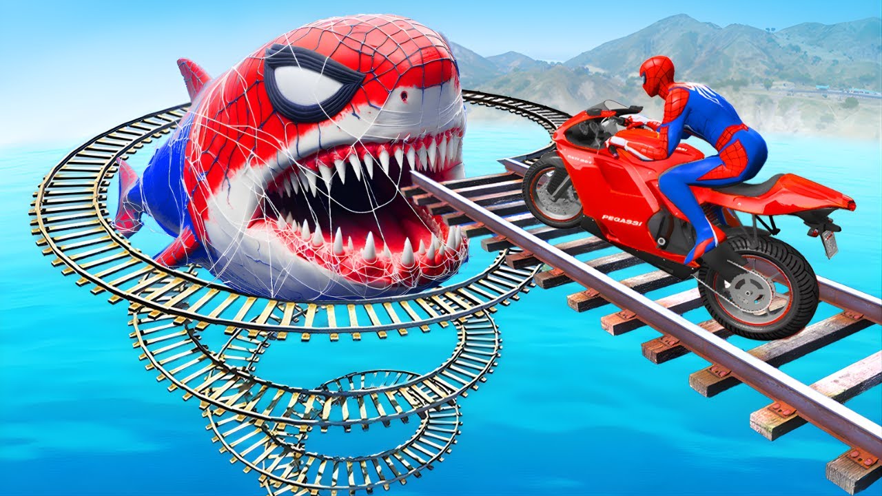 Rainbow Spider-Man Rescue fail Superheroes vs iron man vs brainrot funny moments GTA 5 superhero