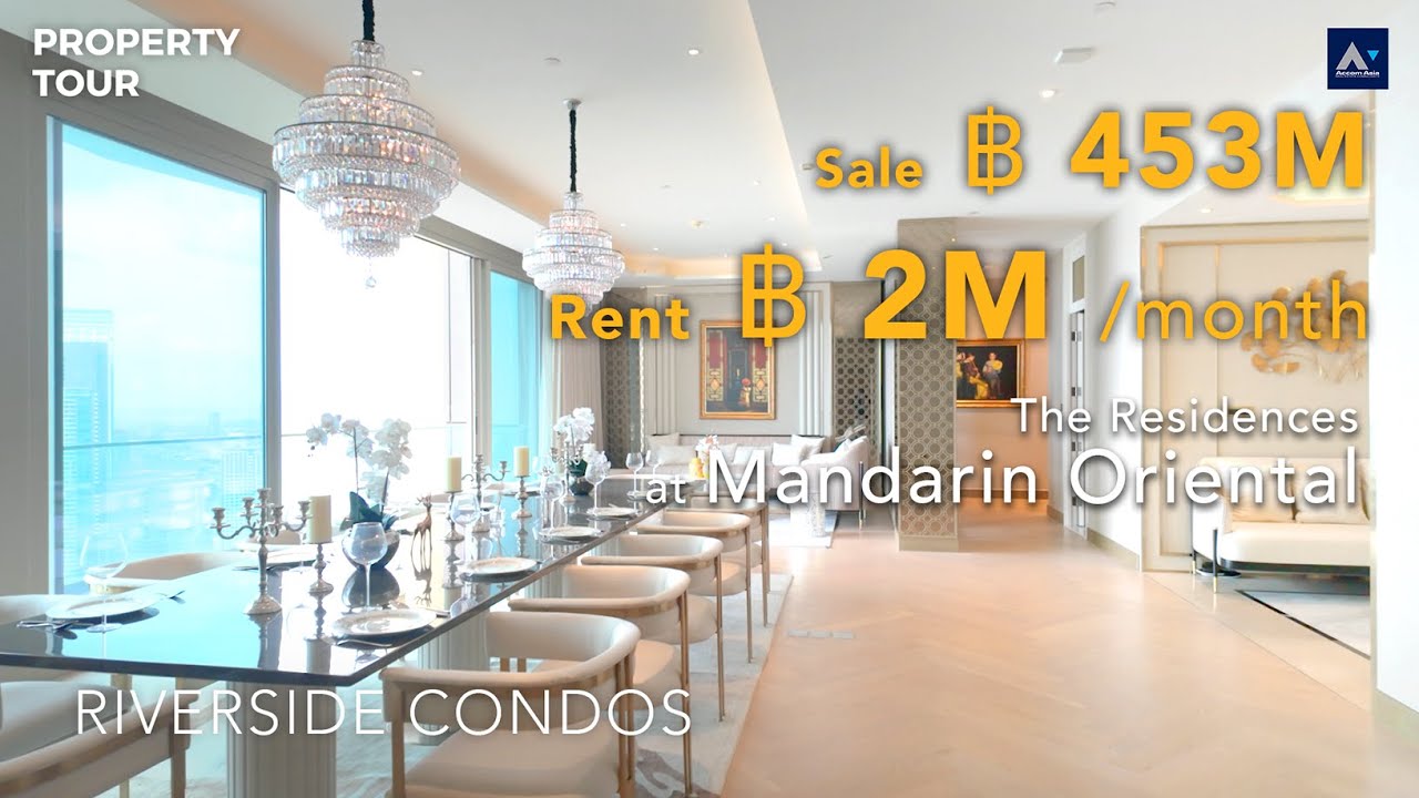 Romantic Riverside Penthouse | Mandarin Oriental Residences