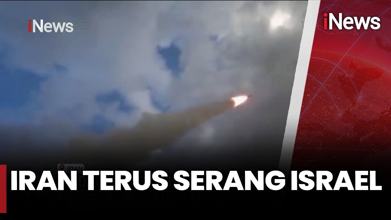 Ditekan AS, Iran Balas dengan Hujan Rudal ke Israel | Rabu (8/4)