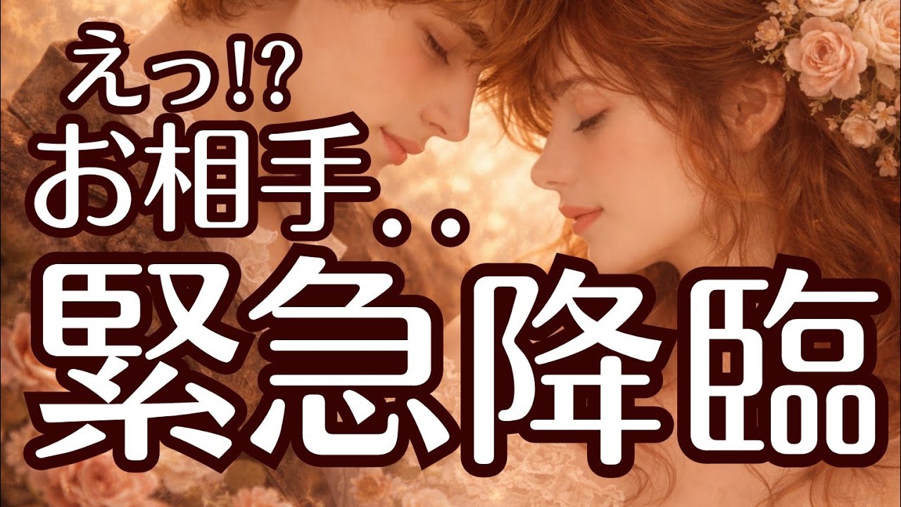 【すぐみて&hellip;】お相手からあなたへの緊急メッセージ💗恋愛タロット占い