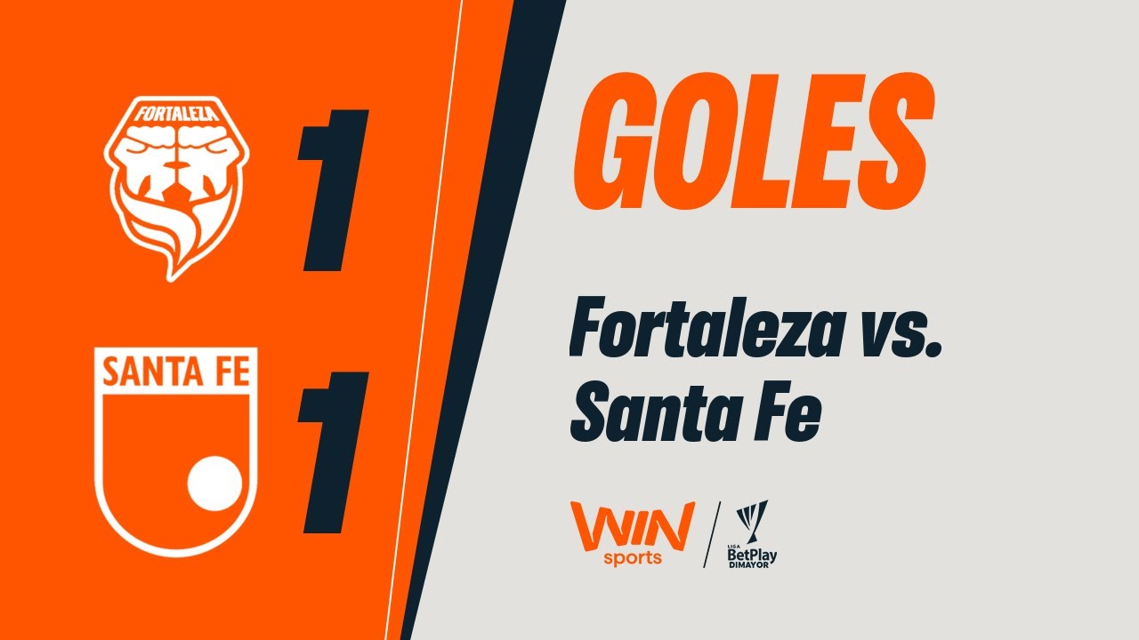 Fortaleza vs. Santa Fe (goles) | Liga BetPlay Dimayor 2026-1 | Fecha 9