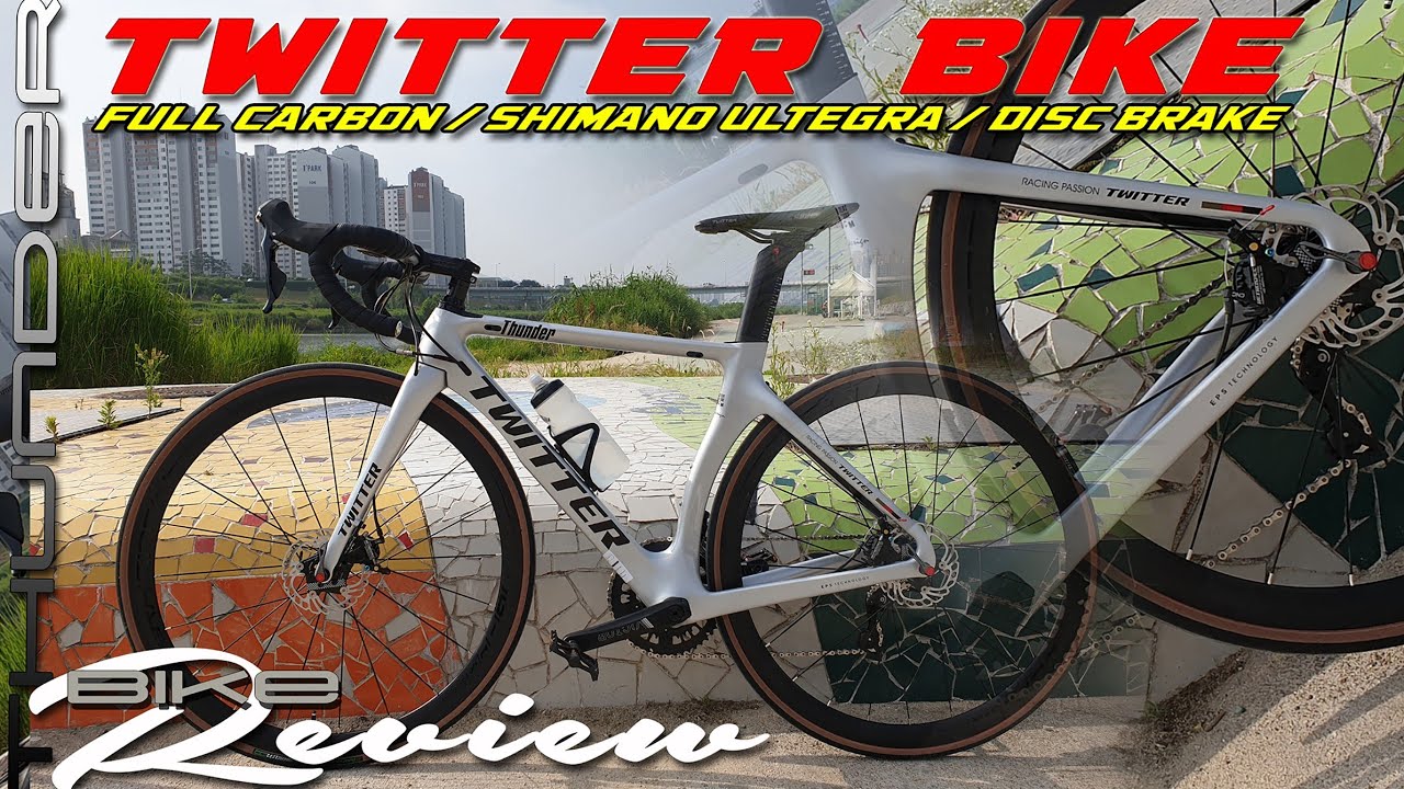 Twitter thunder disc  carbon aero bike#twitterbike #travelkorea #ultegra  #GoProHERO8 #트위터