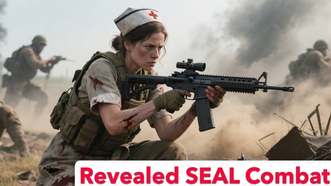 She Was Just a Field Hospital Nurse — Until the Enemy Attacked and She Revealed SEAL Combat Trainin