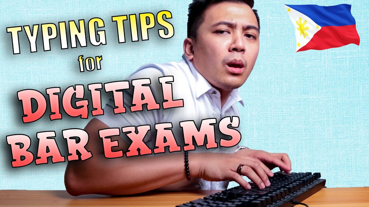 How to Pass DIGITAL BAR EXAMS by Typing Efficiently | Bar Exam Tips | Philippines