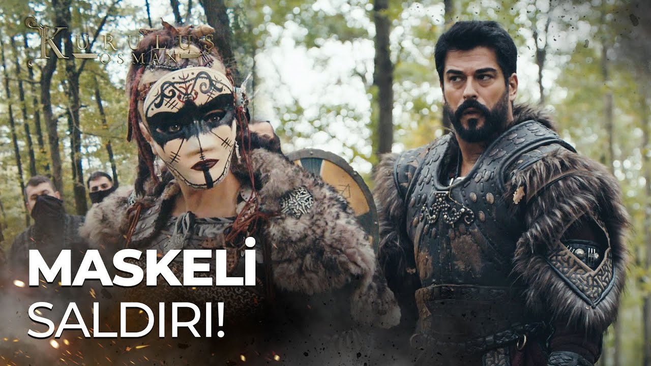 Osman Bey'e pusu kuran maskeli düşman... - Kuruluş Osman 102. Bölüm