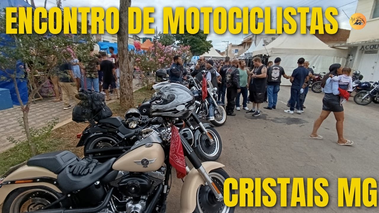 ENCONTRO DE MOTOCICLISTAS DE CRISTAIS MG (ENCONTRAMOS VARIOS AMIGOS)
