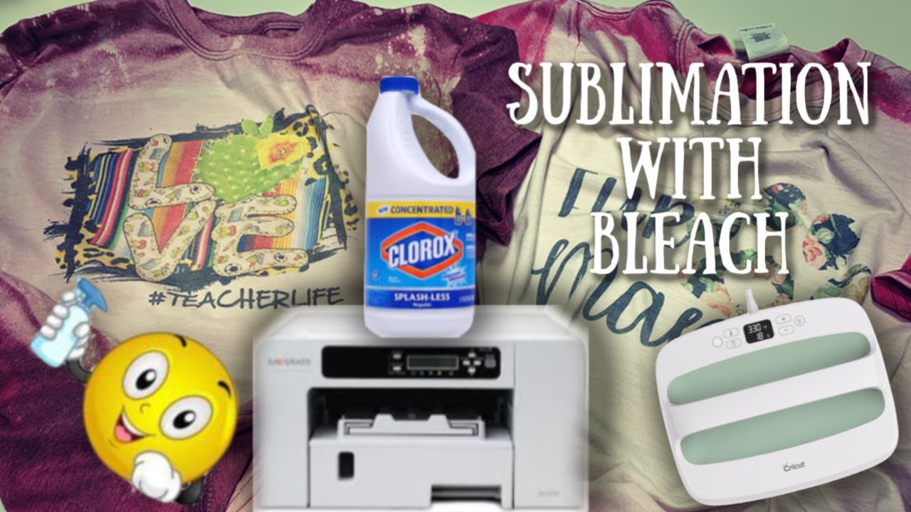 😎 Sublimation With Bleach: Can You Really Do It?