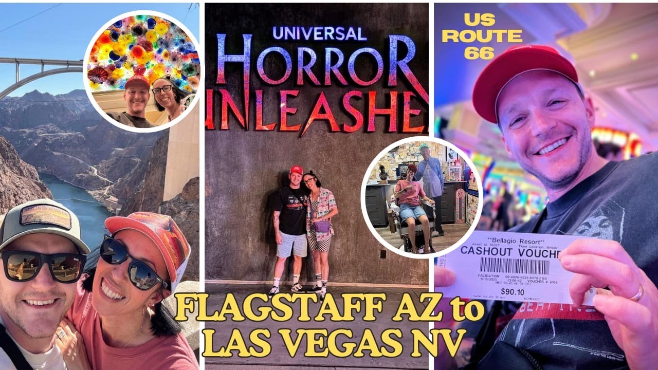 ROUTE 66 | SEPT 2025 | DAY 9 | Flagstaff-Hoover Dam-Las Vegas | Road Trip