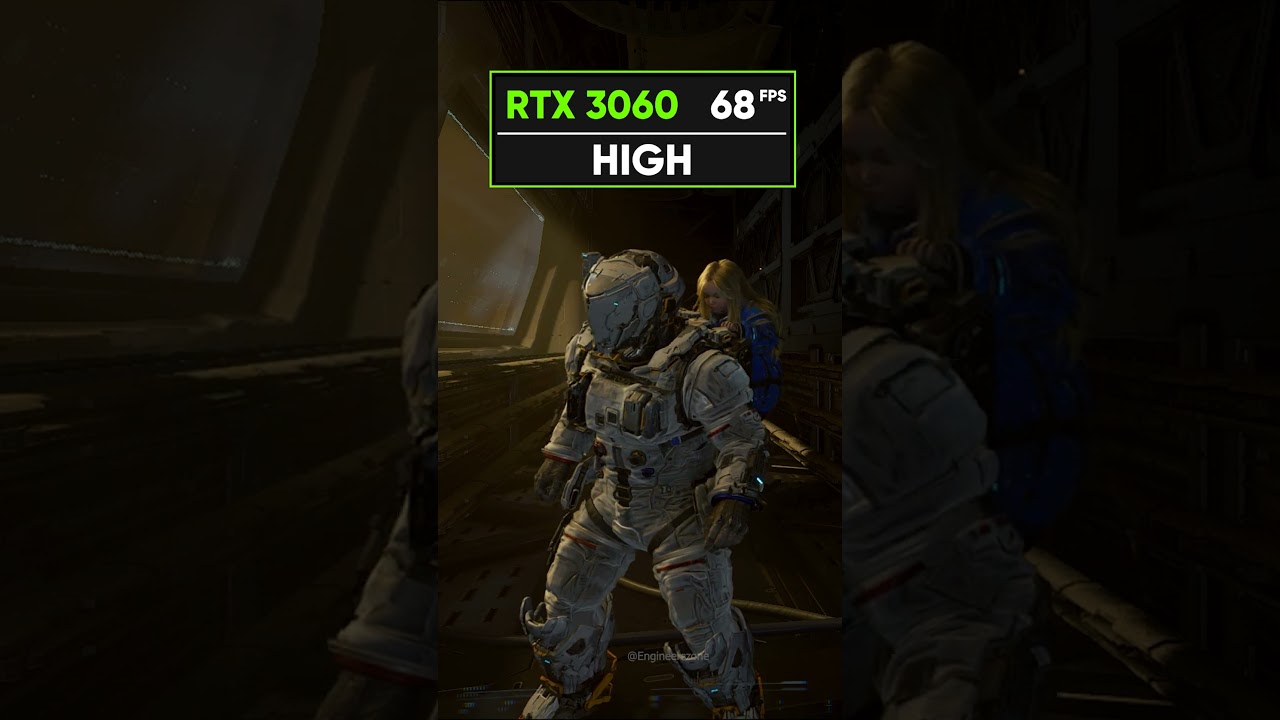 Pragmata vs RTX 3060 : Low vs Ultra Graphics Comparison! #shorts