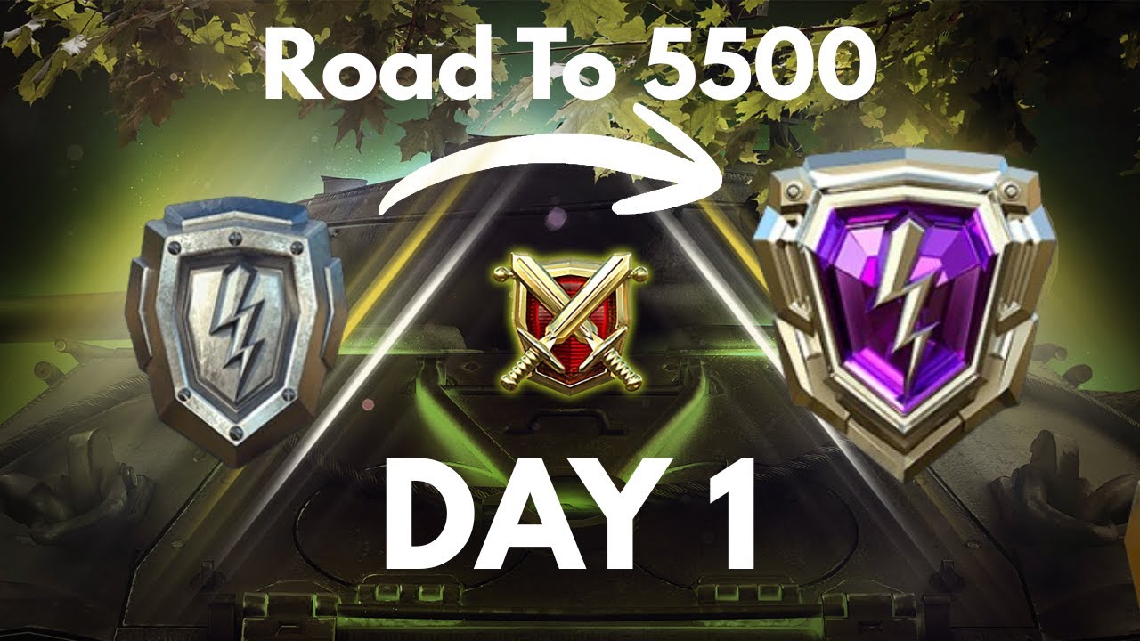Calibration | Road to 5500 Rating | Day 1 |  WOT Blitz