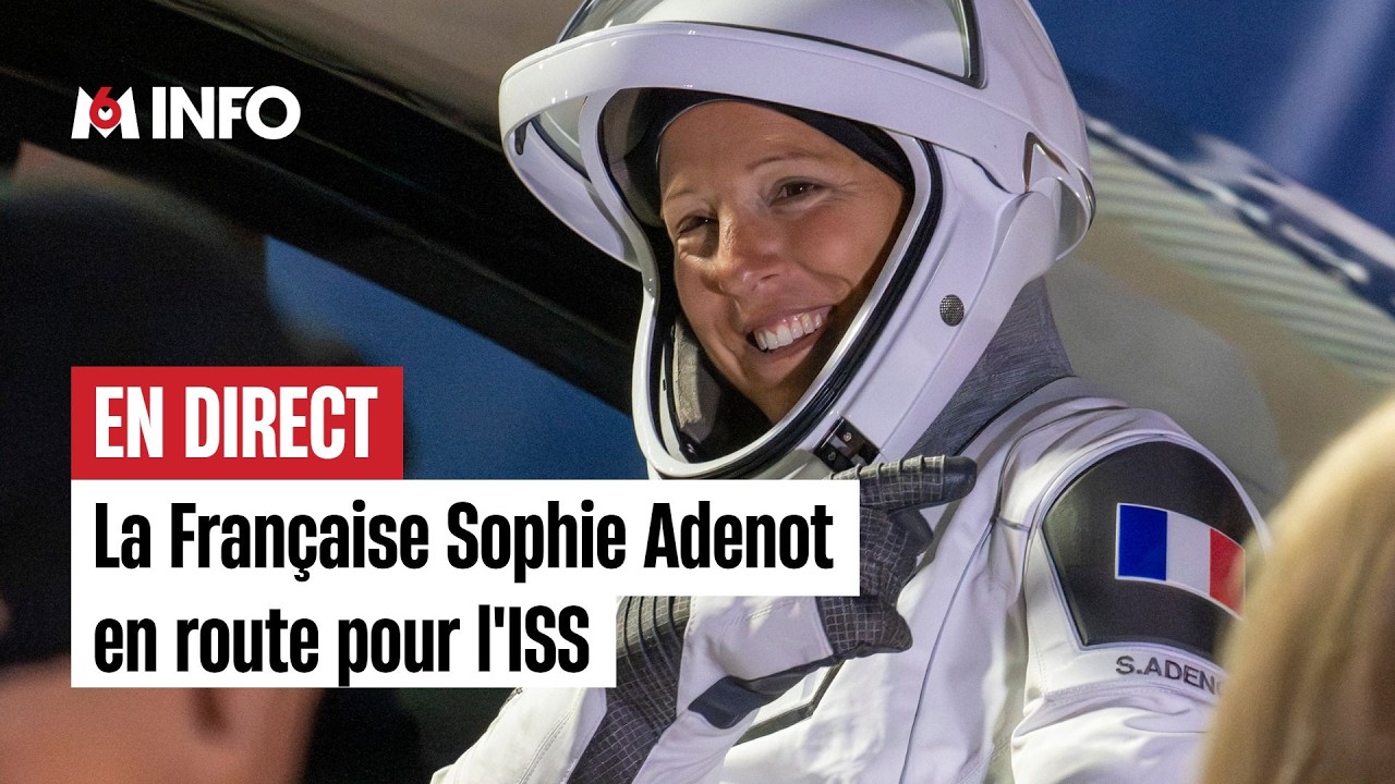 🔴  EN DIRECT | Sophie Adenot en route pour l'ISS