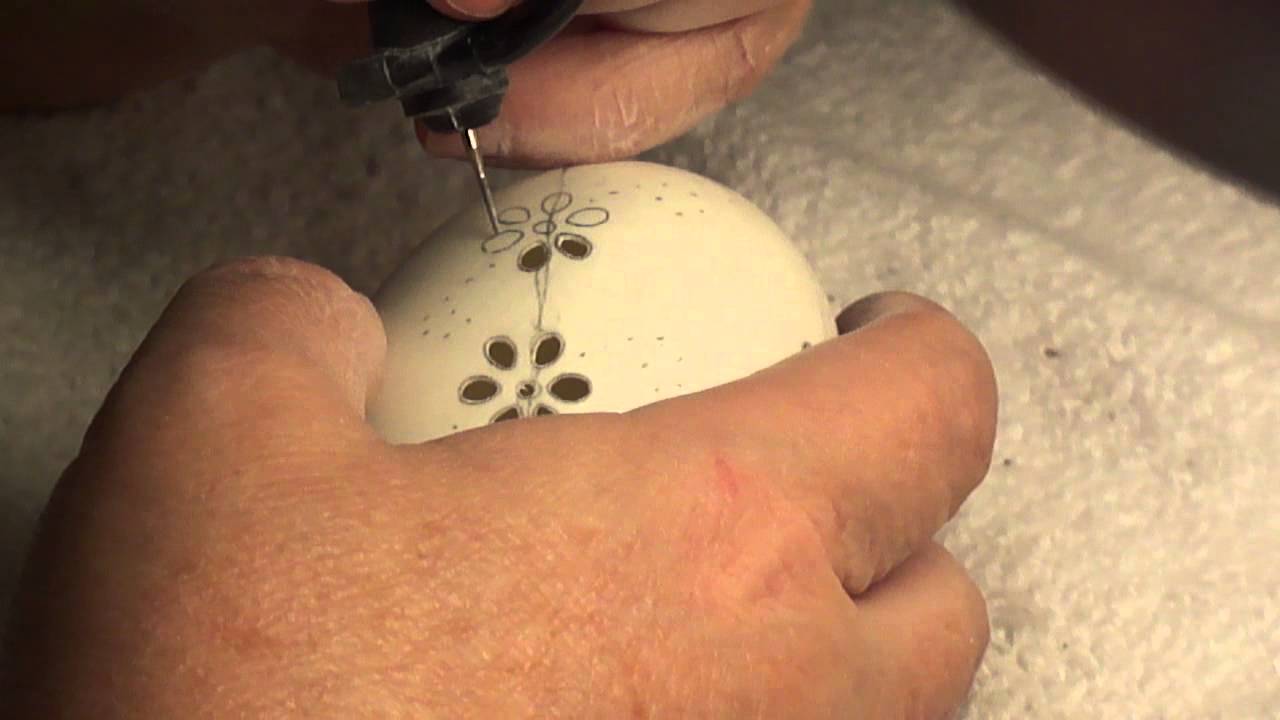Carving Duck Egg