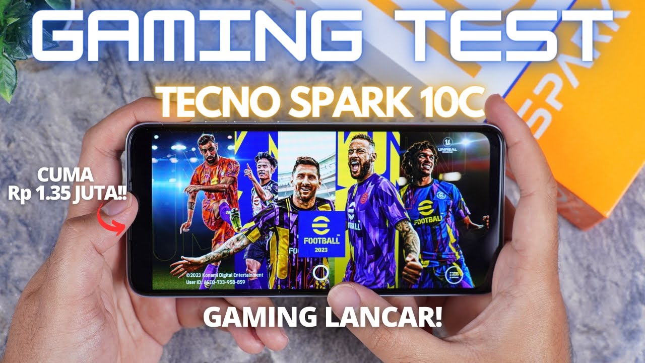 GAMING TEST Tecno Spark 10C Indonesia, Harga TERJANGKAU Bisa Buat GAMING!