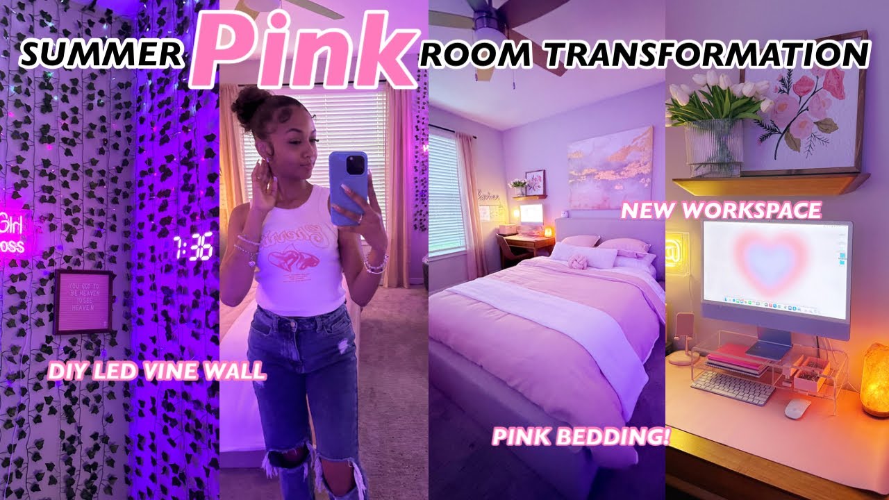 Extreme Room Makeover 2023 | tiktok + pinterest inspired room transformation | decorate with me