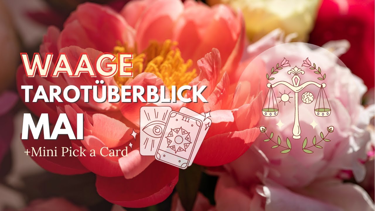 ♎ Waage - Tarot Monatsvorhersage Mai🔮Der Fortschritt ist langsam aber stetig #monatsorakel #waage