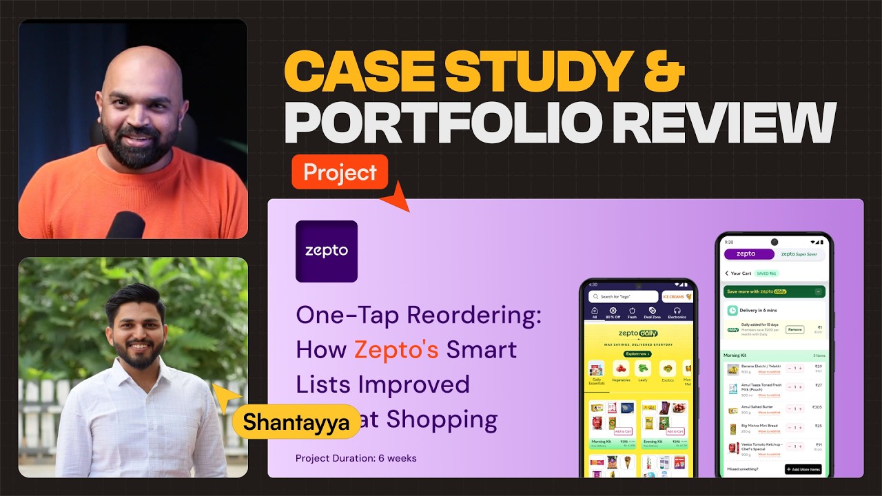 Fixing the UX Case Study: Reviewing Shantayya's One-Tap reordering experience in Zepto
