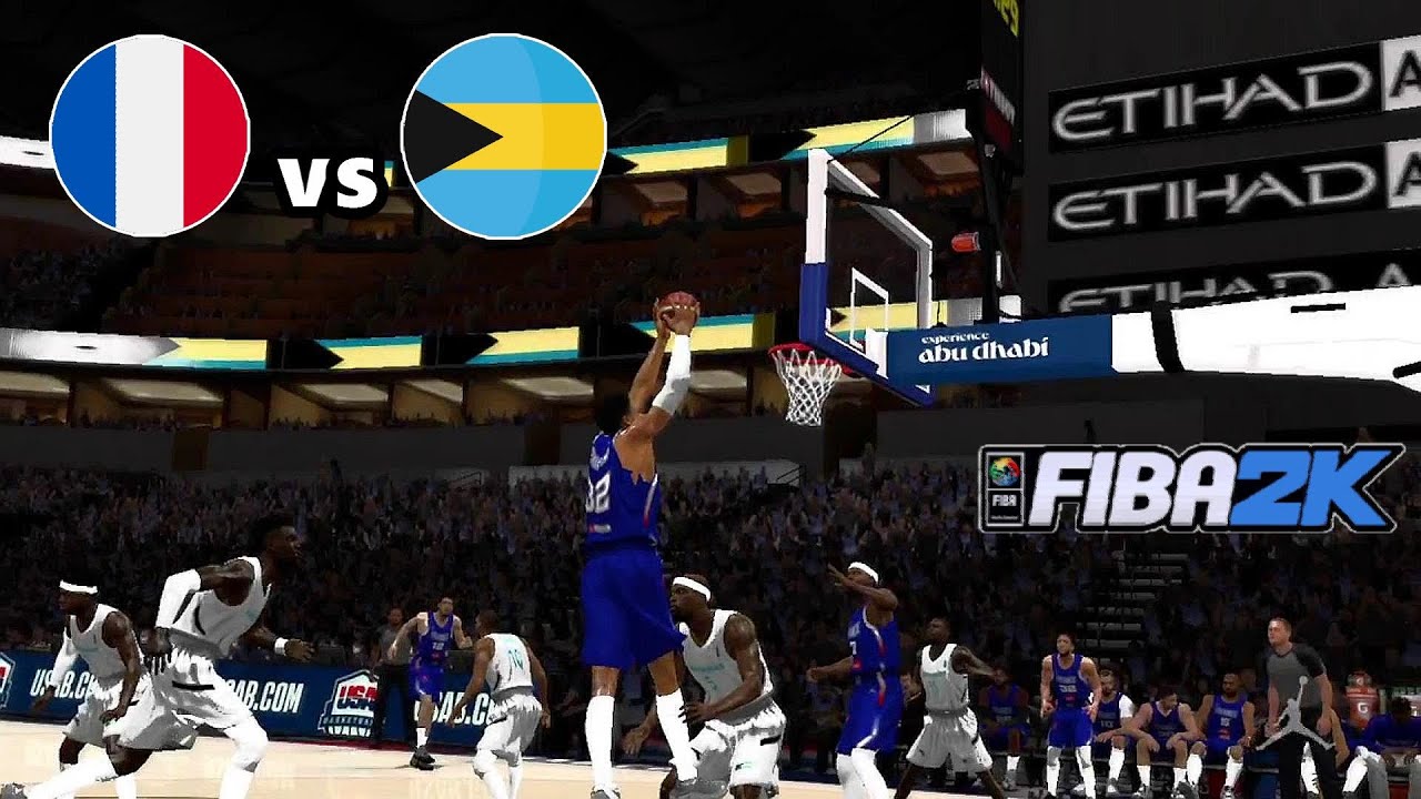 FRANCE 🇫🇷 VS BAHAMAS 🇧🇸 l Full Game Highlights FIBA TOURNAMENT EXHIBITION FIBA2K25