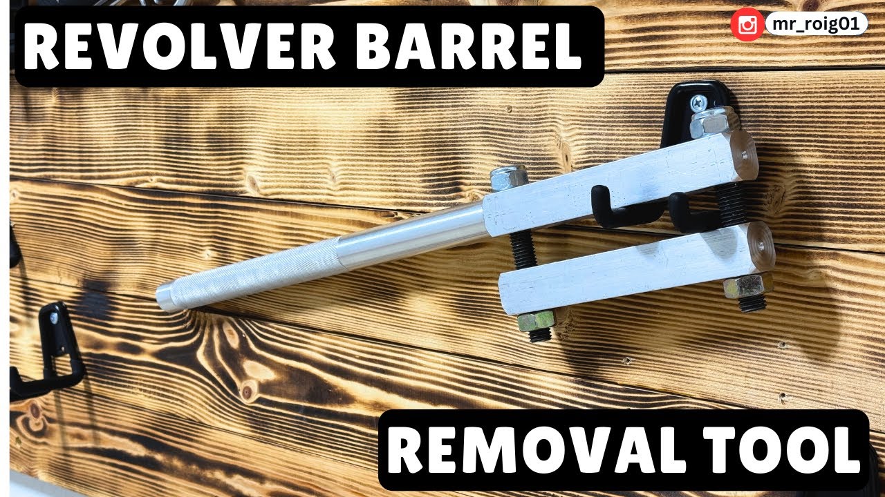 Revolver barrel removal tool