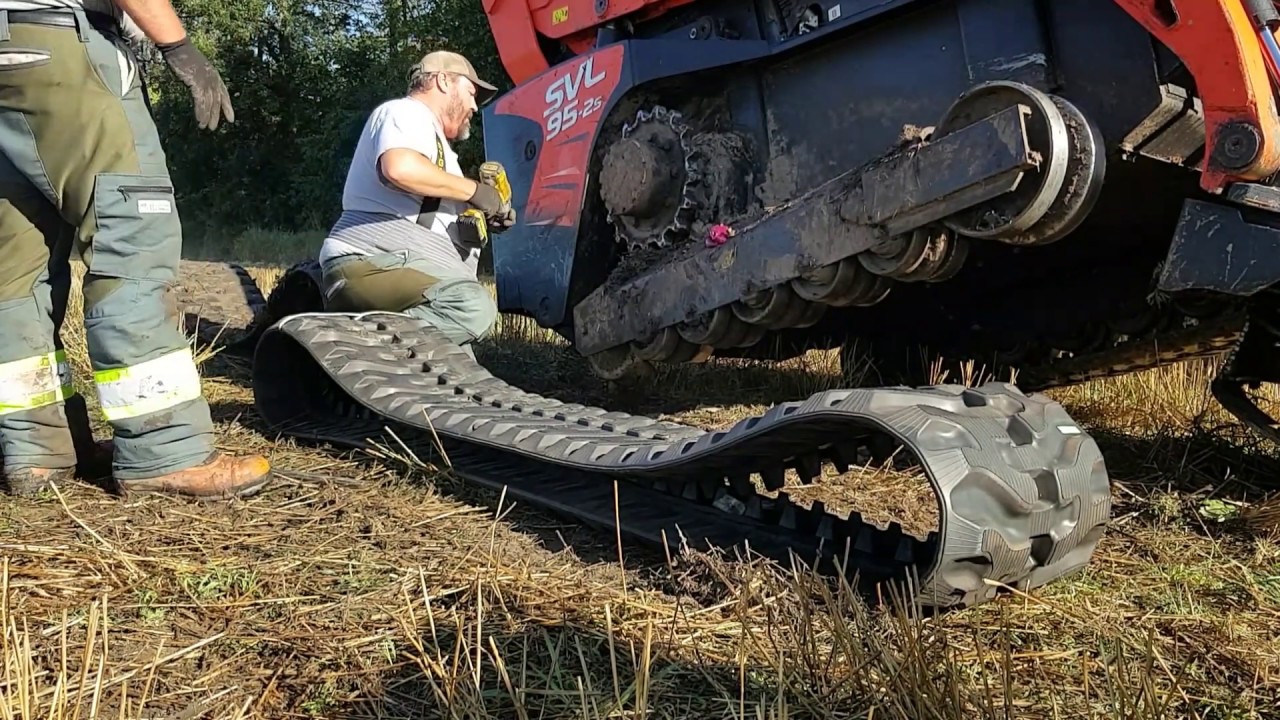 TRACK AND REAR IDLER REPLACEMENT