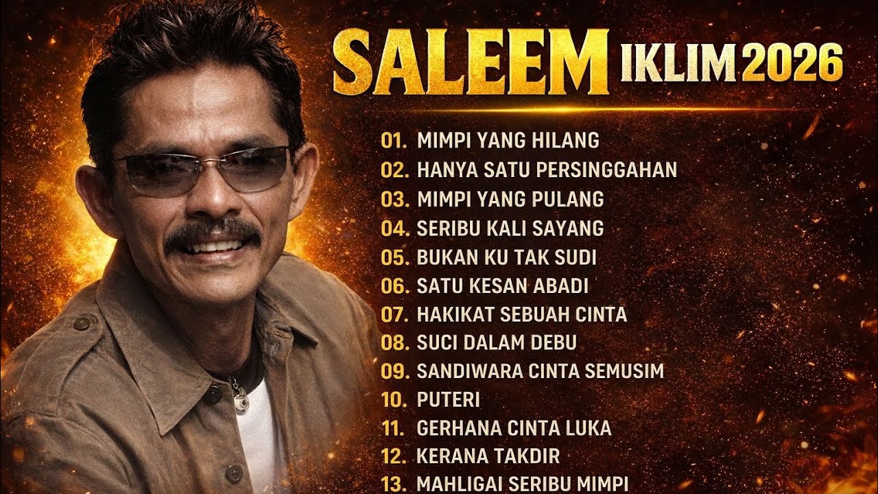 LAGU MALAYSIA,SALEEM IKLIM,FULL ALBUM 2026 TANPA IKLAN!!!