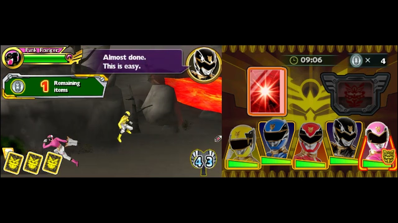 Могучие рейнджеры Мегафорс (Nintendo 3DS) | Часть 10