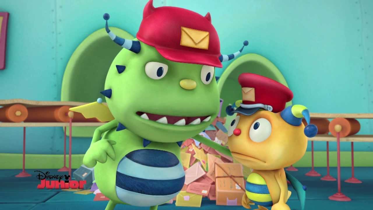 Henry Hugglemonster | Monster Mail Madness | @disneykids