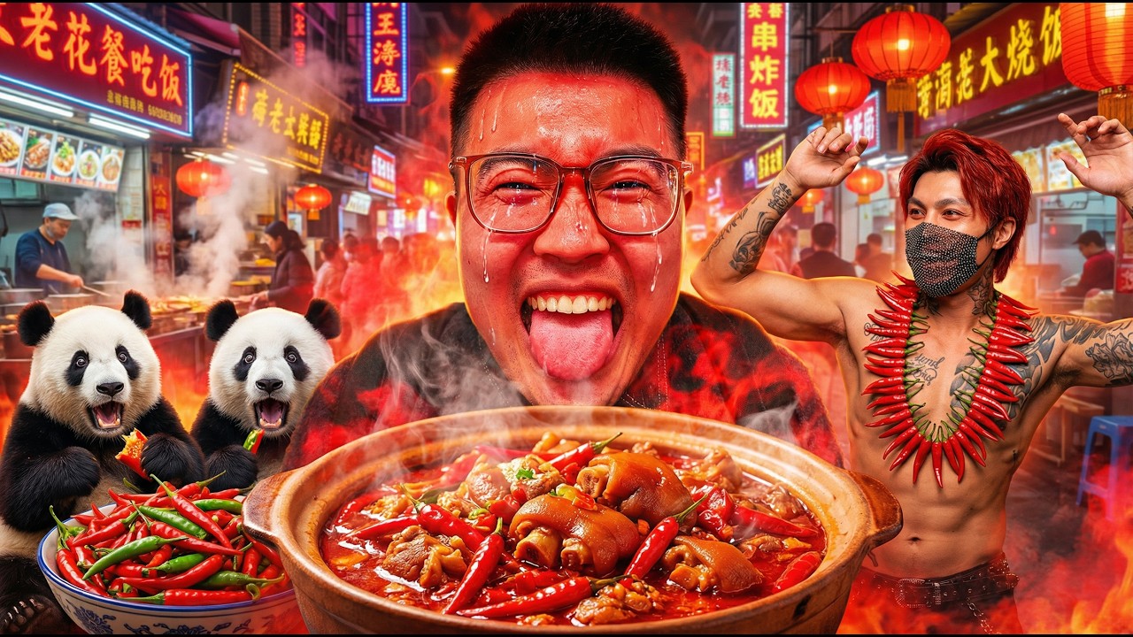 Sobrevivir en la ciudad MÁS PICANTE del mundo | Chengdu