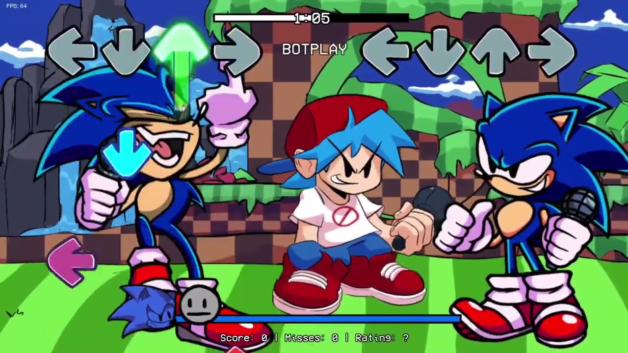 Who's the best sonic huh!? Sonic (Charmx the King) vs Sonic (Blantados)