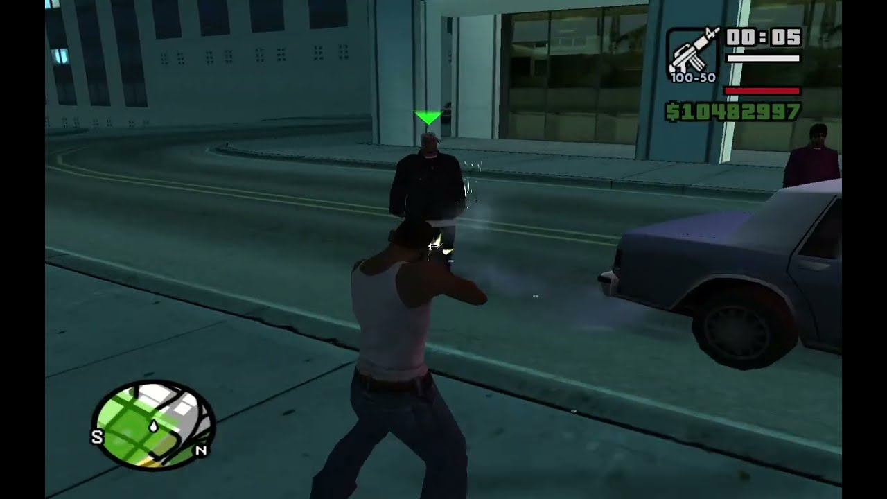 GTA San Andreas(with cheat codes) Doberman PART 23