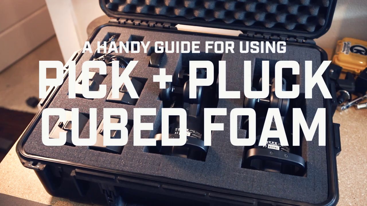 Pick and Pluck Foam Setup for SKB / Pelican Case