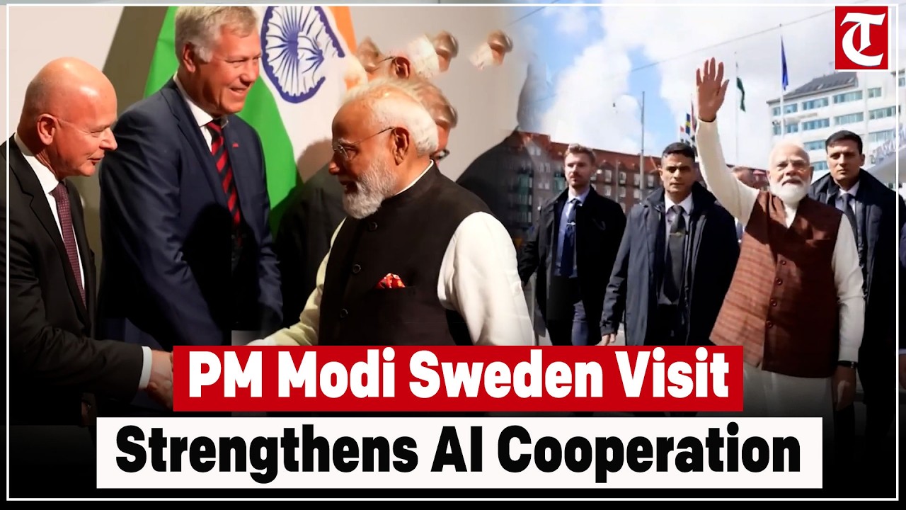 PM Modi Sweden Visit Boosts Strategic Ties, AI Corridor & Innovation Partnership Launch