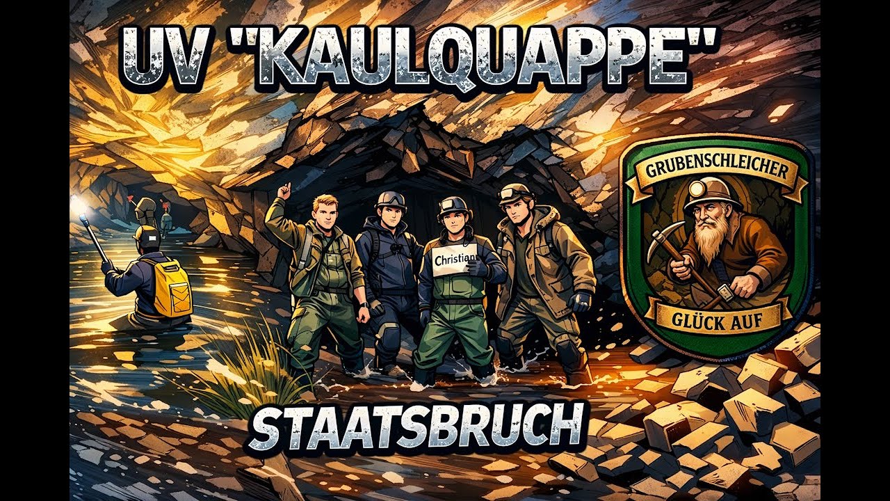 ⚒️ U-Verlagerung ''Kaulquappe'' ⚒️ im Staatsbruch - Flocki4U und die Grubenschleicher - Lost Place