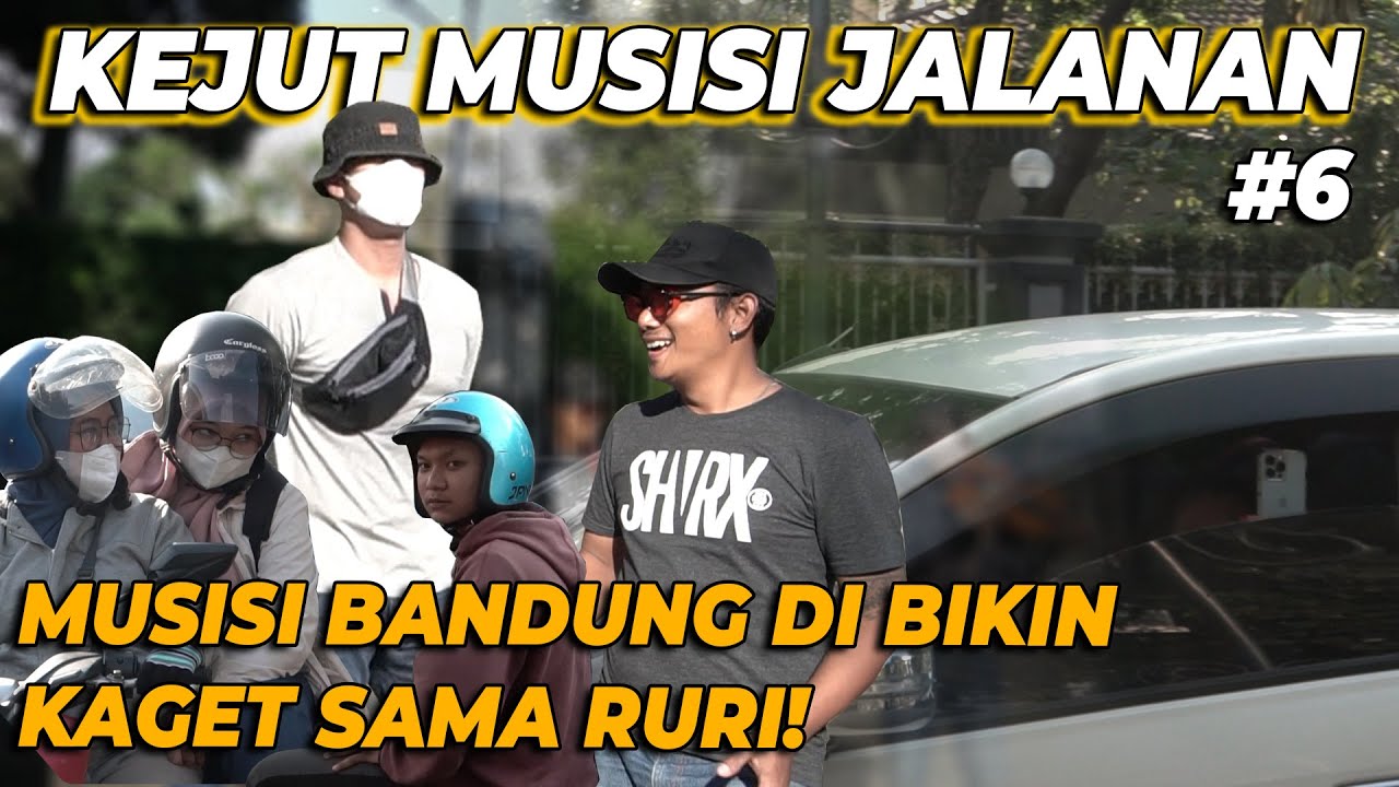 KEJUT MUSISI JALANAN.. MUSISI BANDUNG DIBUAT KAGET SAMA RURI‼️