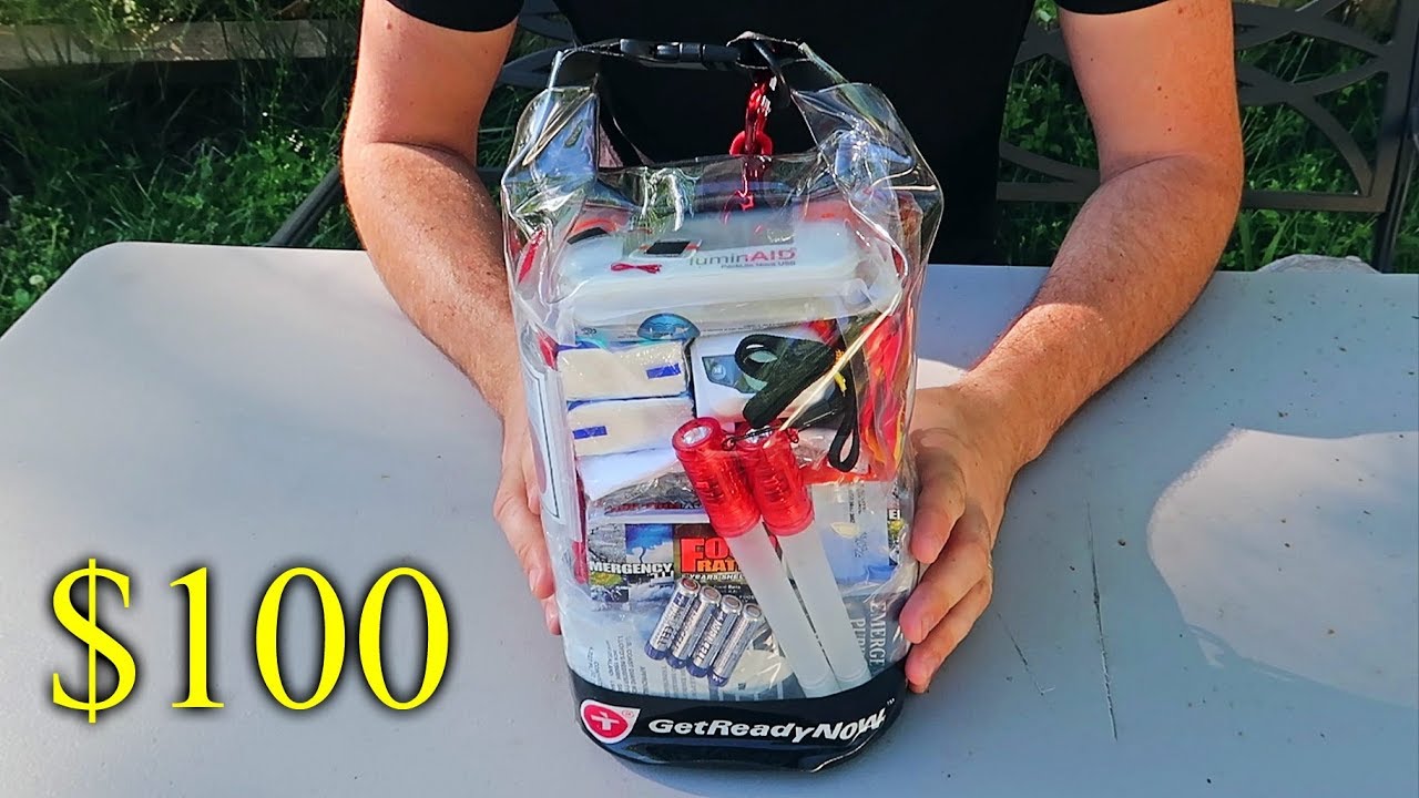Комплект для выживания за 100 долларов от GETREADYNOW