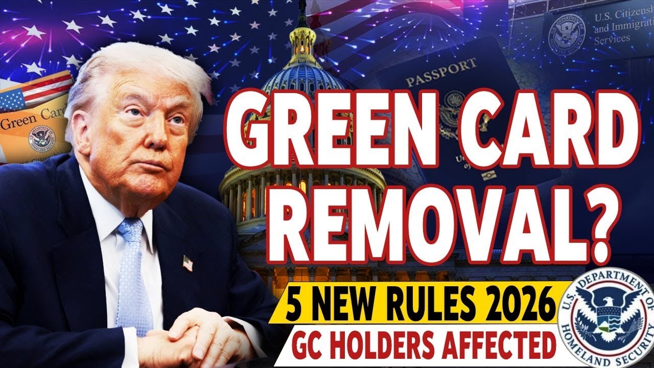 BREAKING  Trump Visa Ban 2026   What Just Changed in U S  Immigration   Green Card Travel Risk  1080
