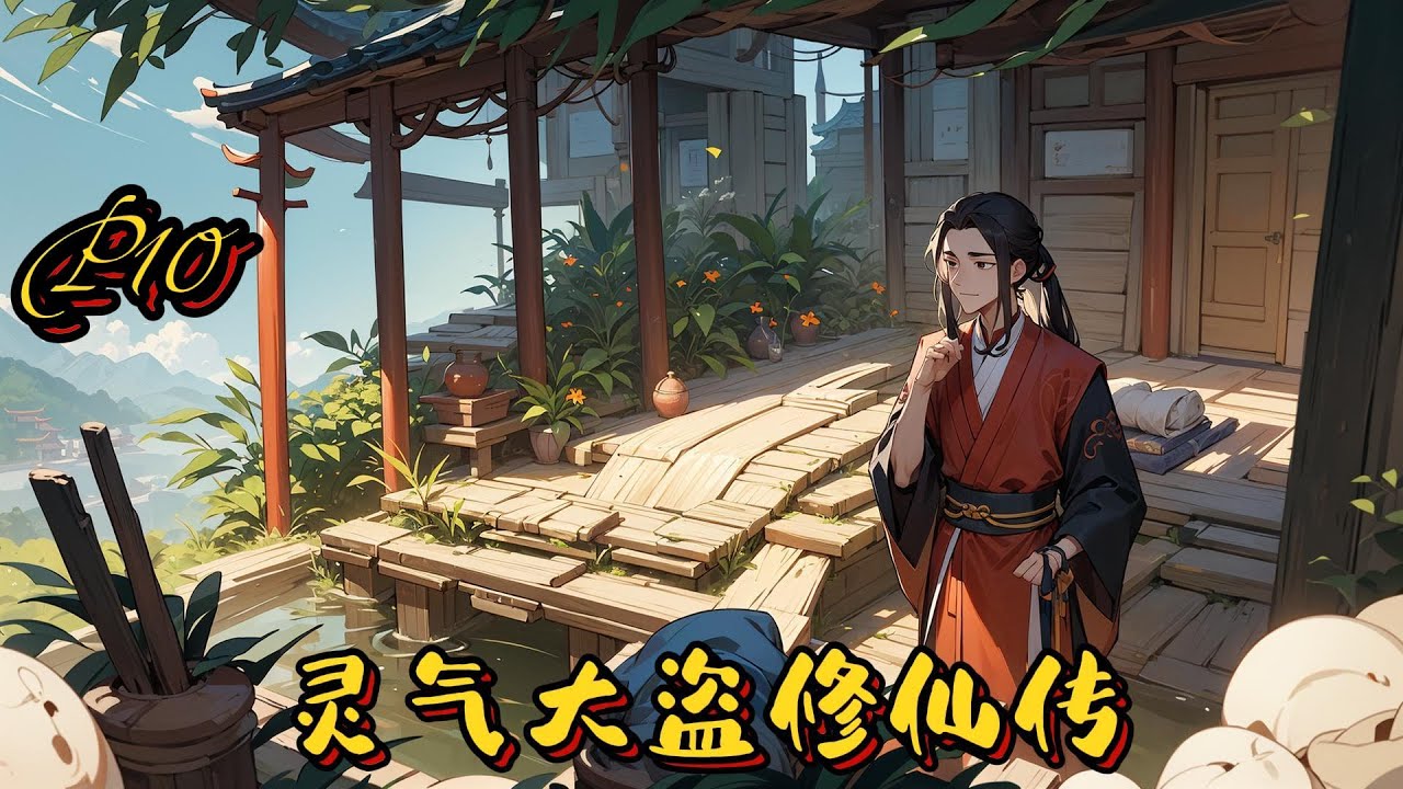 🌿【靈氣大盜修仙傳】P10 孟川，一個被姊姊賣入鏈氣家族的終身雜役。然天賦不佳，引氣艱難！卻意外獲得一枚古怪戒指，可藉助月光，收集靈氣，資質低#種田 #玄幻小說 #ai漫画 #修仙 #穿越 #凡人流