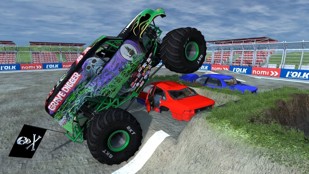 BeamNG.drive - Monster Truck Fairgrounds
