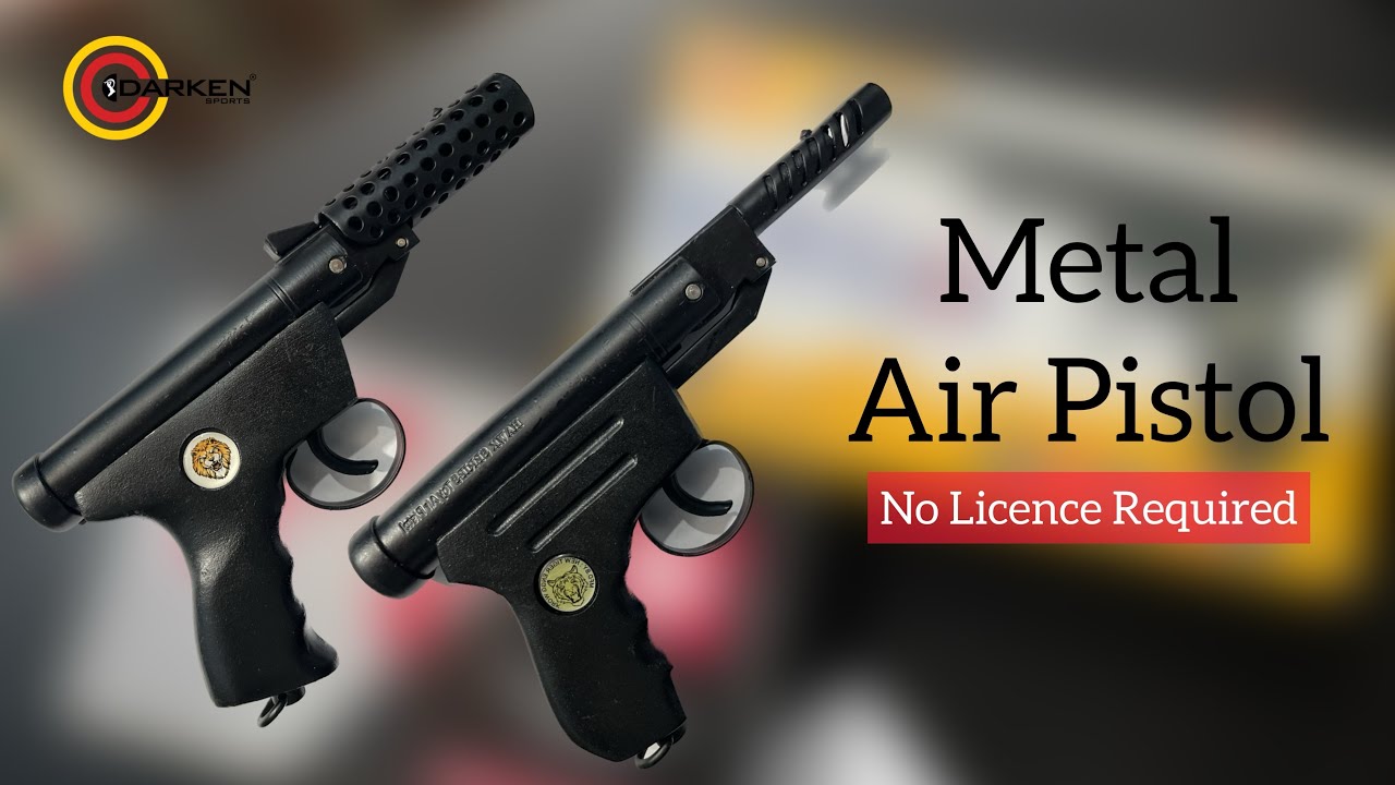 Metal Air Pistol l Hawk l Broot l Sarthak l No License Required l Darken Sports