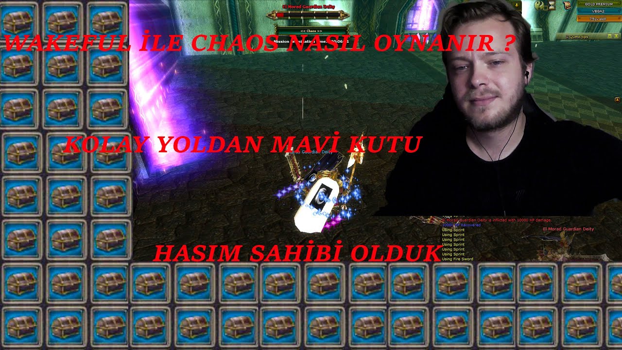 KNİGHT ONLİNE CHAOS ETKİNLİĞİNDE KOXPTAN DAHA İYİ NASIL OYNANIR ? (HASIM SAHİBİ OLDUK)