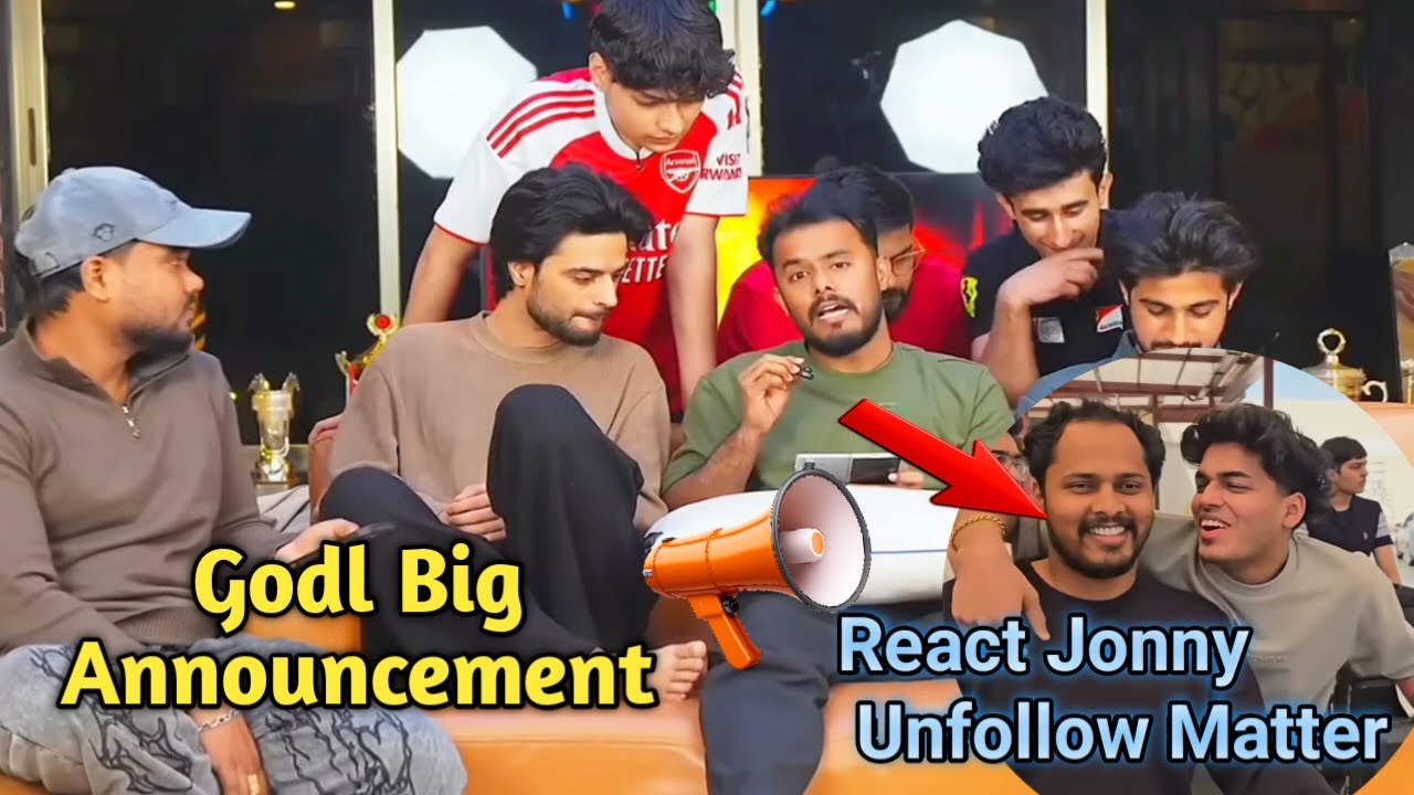 Godlike Big Announcement 🔥💛 Jonny Unfollow Matter