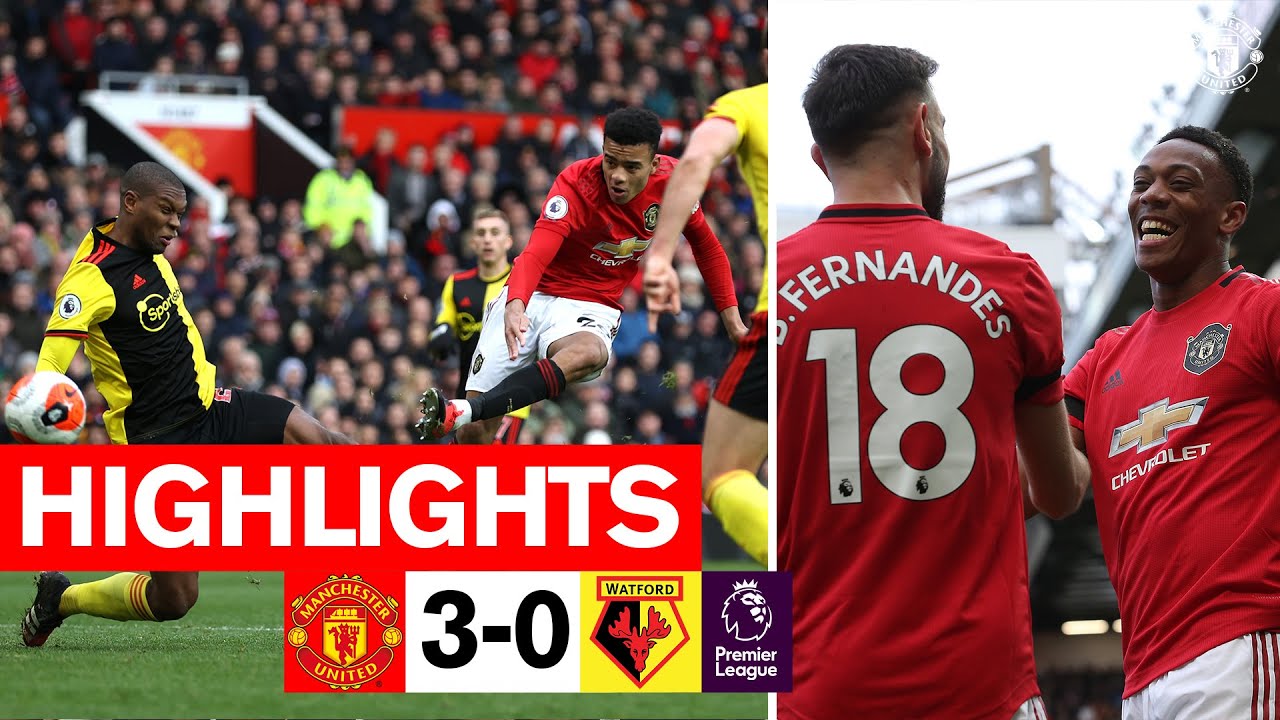 Najważniejsze momenty | Manchester United 3-0 Watford | Premier League 2019/20