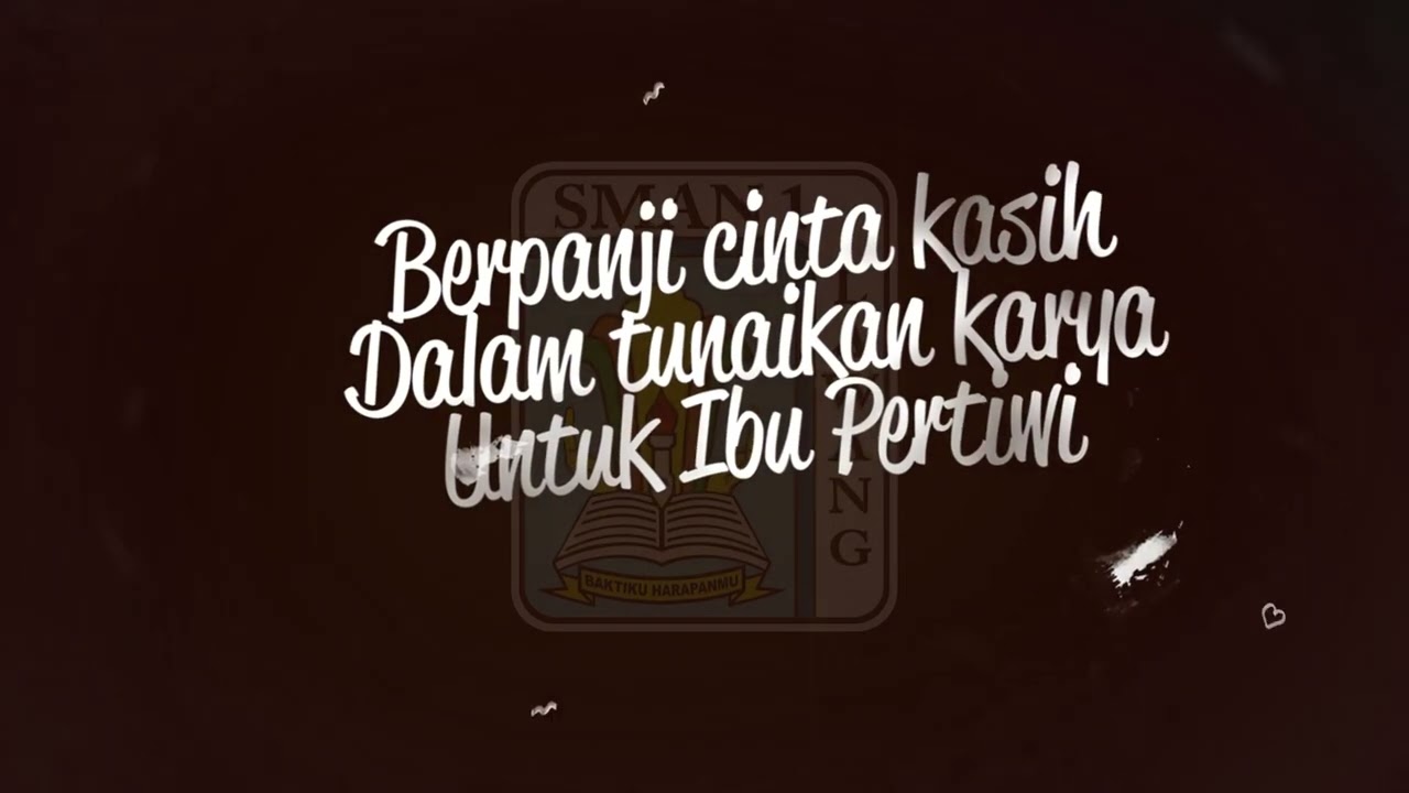 MARS SMAN 1 LAWANG - Lyric Video