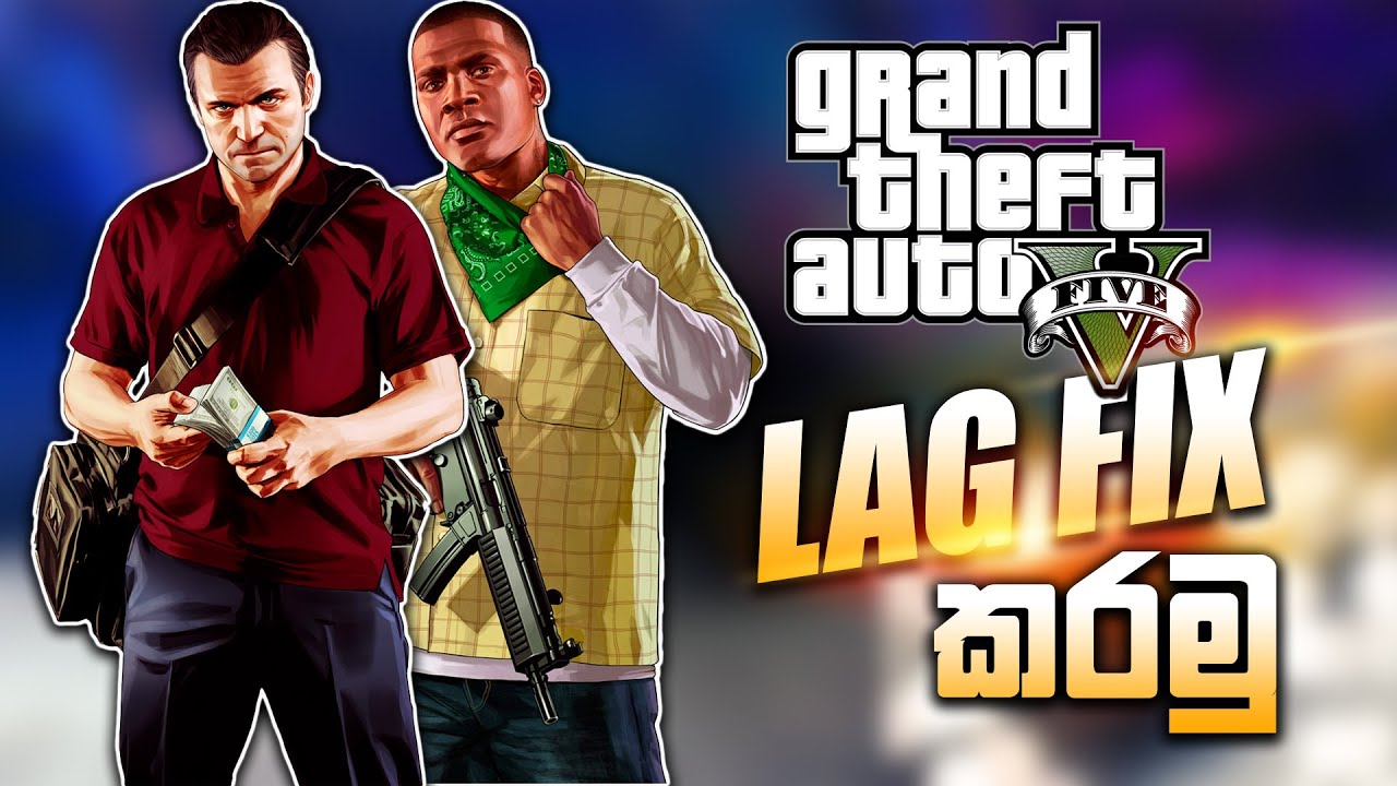 gta 5 fps boost sinhala | GTA 5 lag fix low end pc | how to fix gta v lag in low end pc